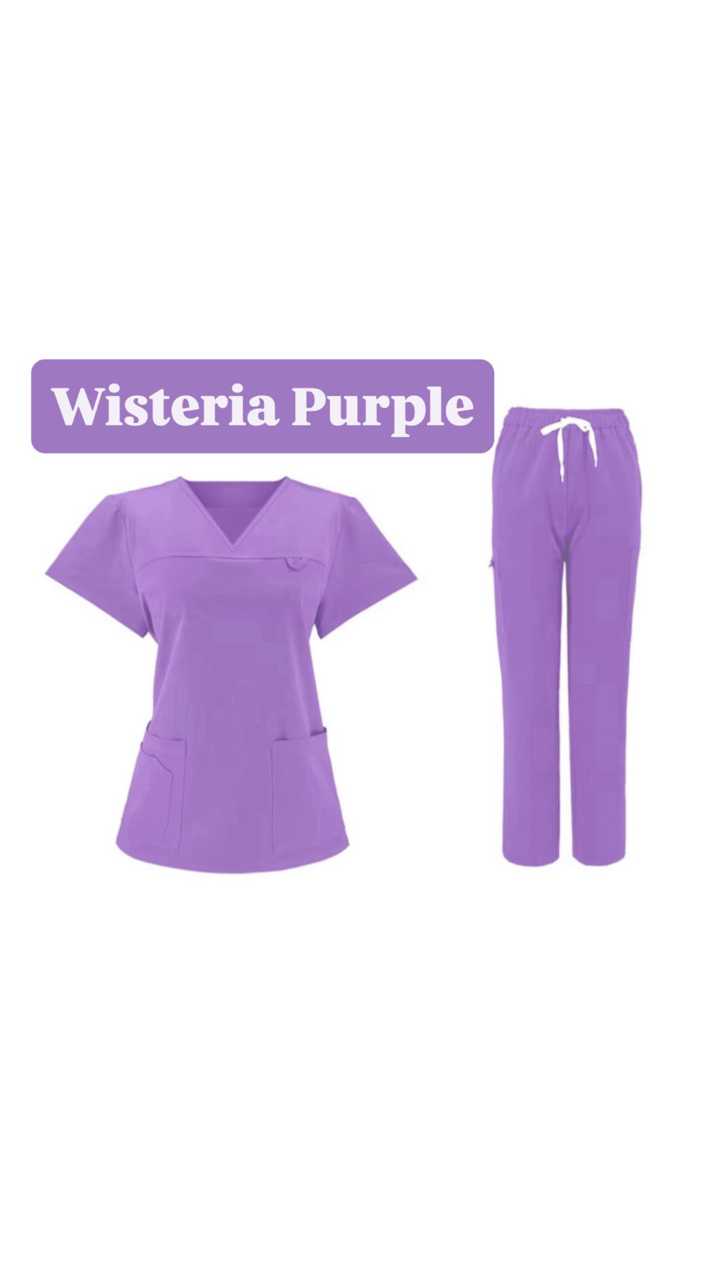 ‘V’ Neck Design Scrub sets(factory size)