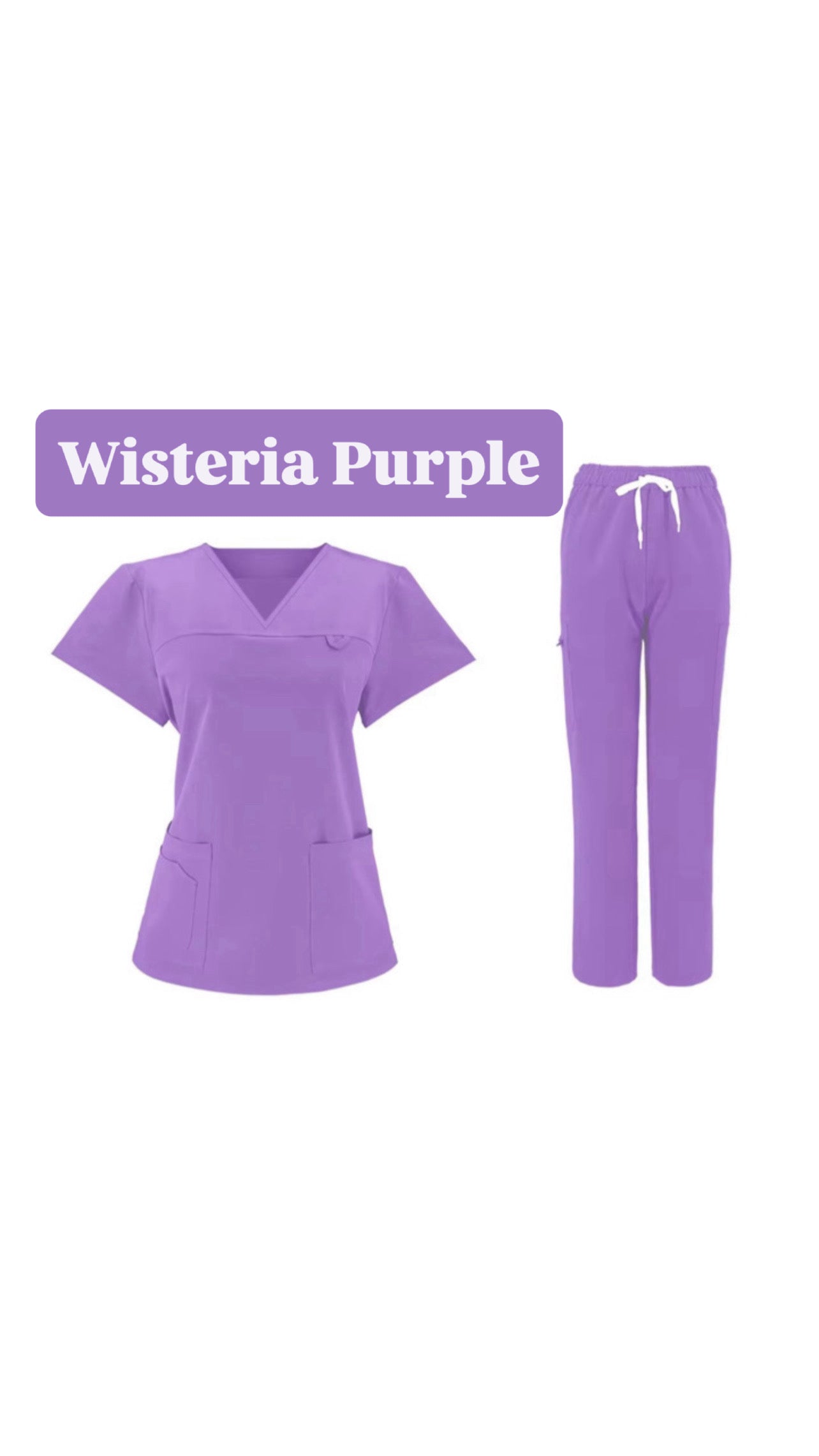‘V’ Neck Design Scrub sets(factory size)