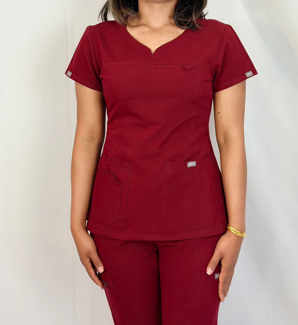 SCRUB Sets(Heart Neck)