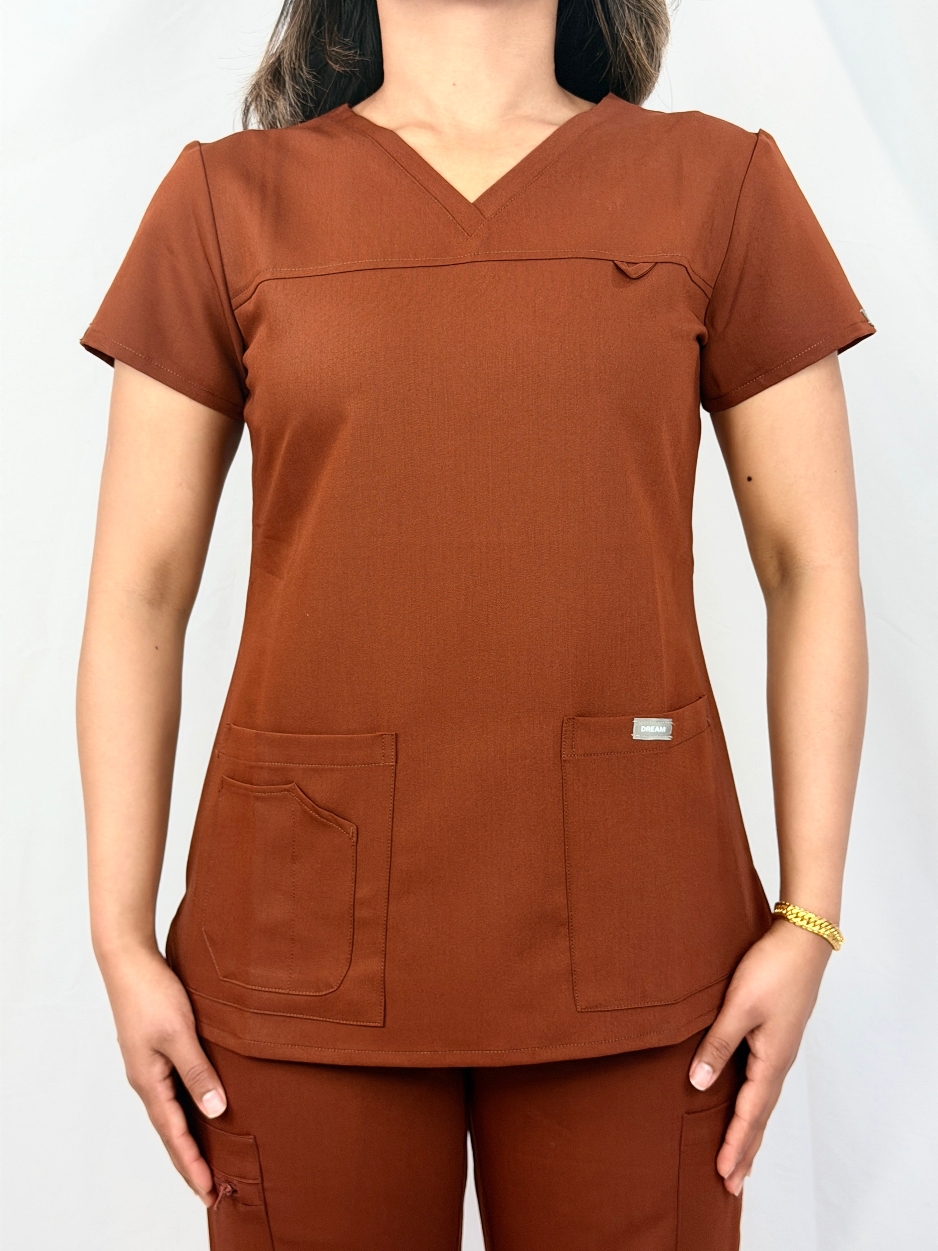 ‘V’ Neck Design Scrub sets(factory size)