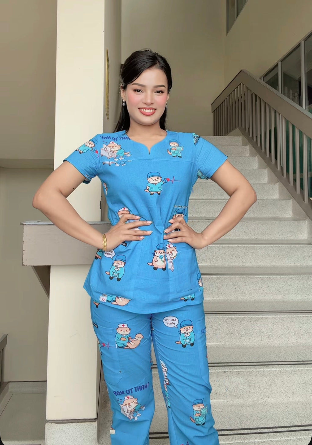 CUSTOM SIZE SCRUB SET
