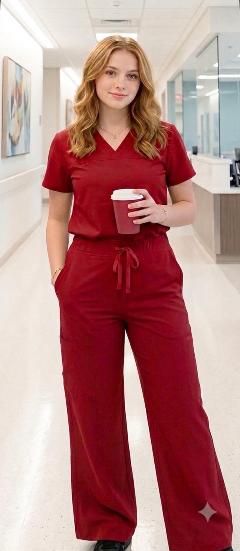Wide leg pant Set only in $70