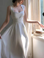 Graduation Wrap midi dress