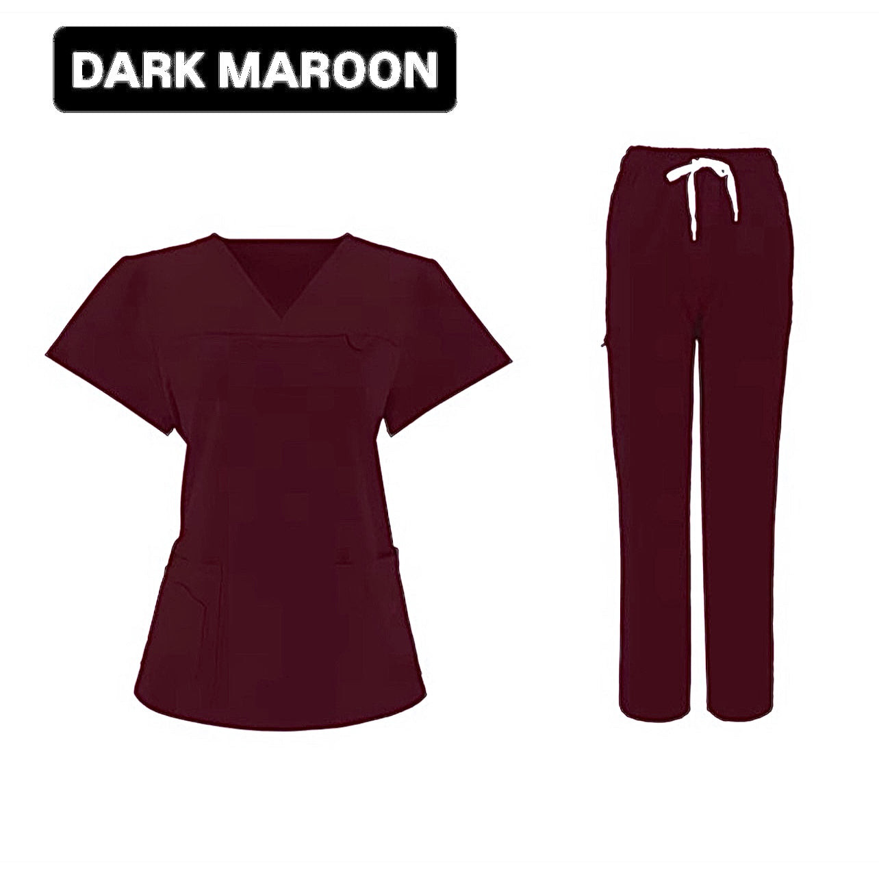 ‘V’ Neck Design Scrub sets(factory size)