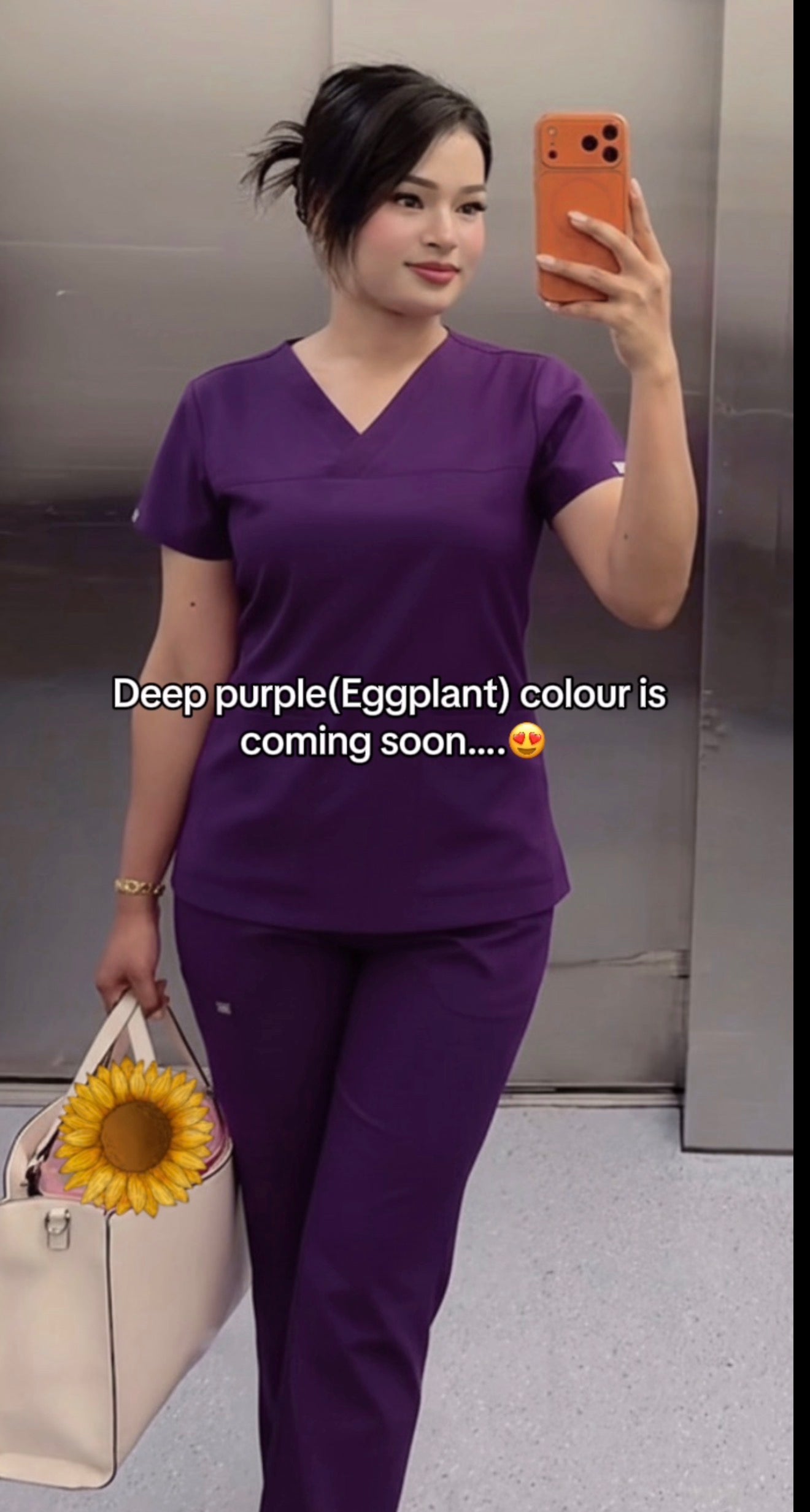 ‘V’ Neck Design Scrub sets(factory size)