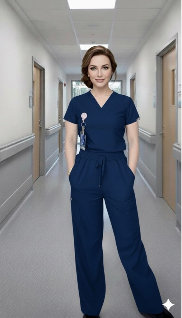 Wide leg pant Set (Factory size)