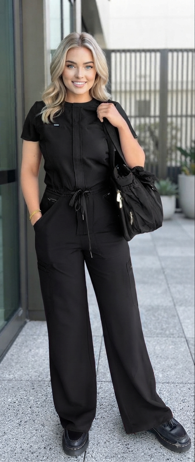 Combo set(Scrub +Bag+Free Scrunchie)