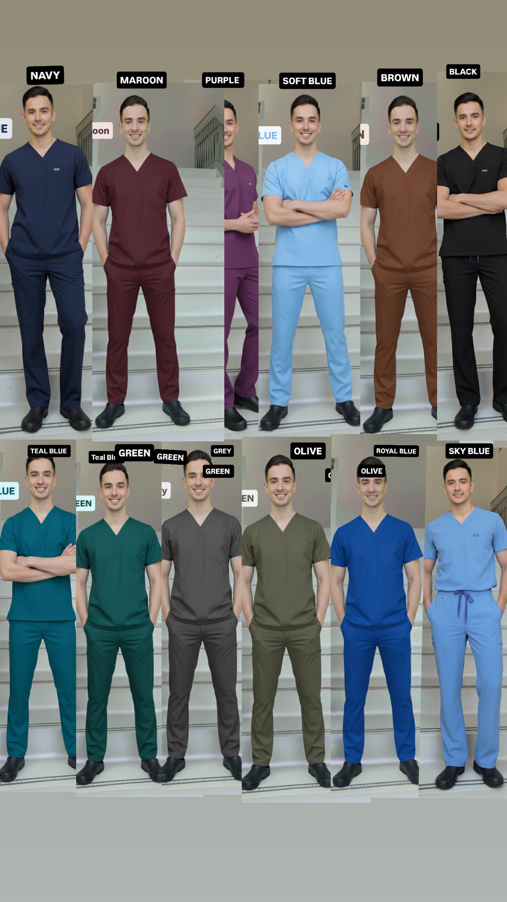 Men’s Scrub Set