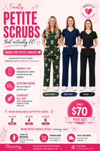 SCRUB SET (PETITE SIZE)
