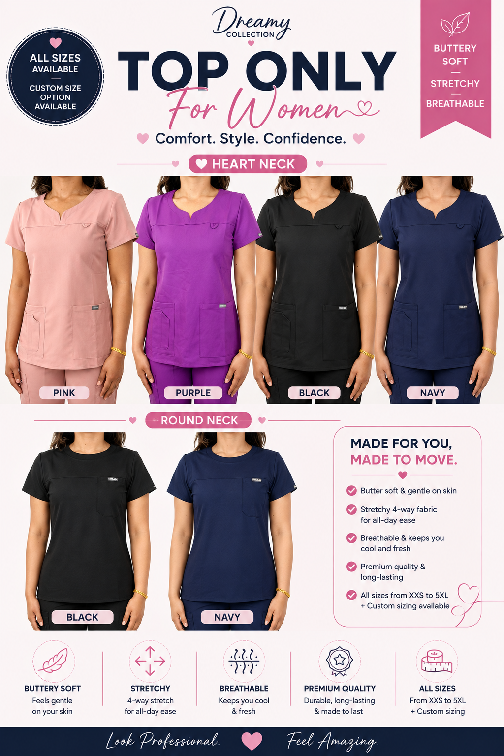 TOP ONLY (Women)