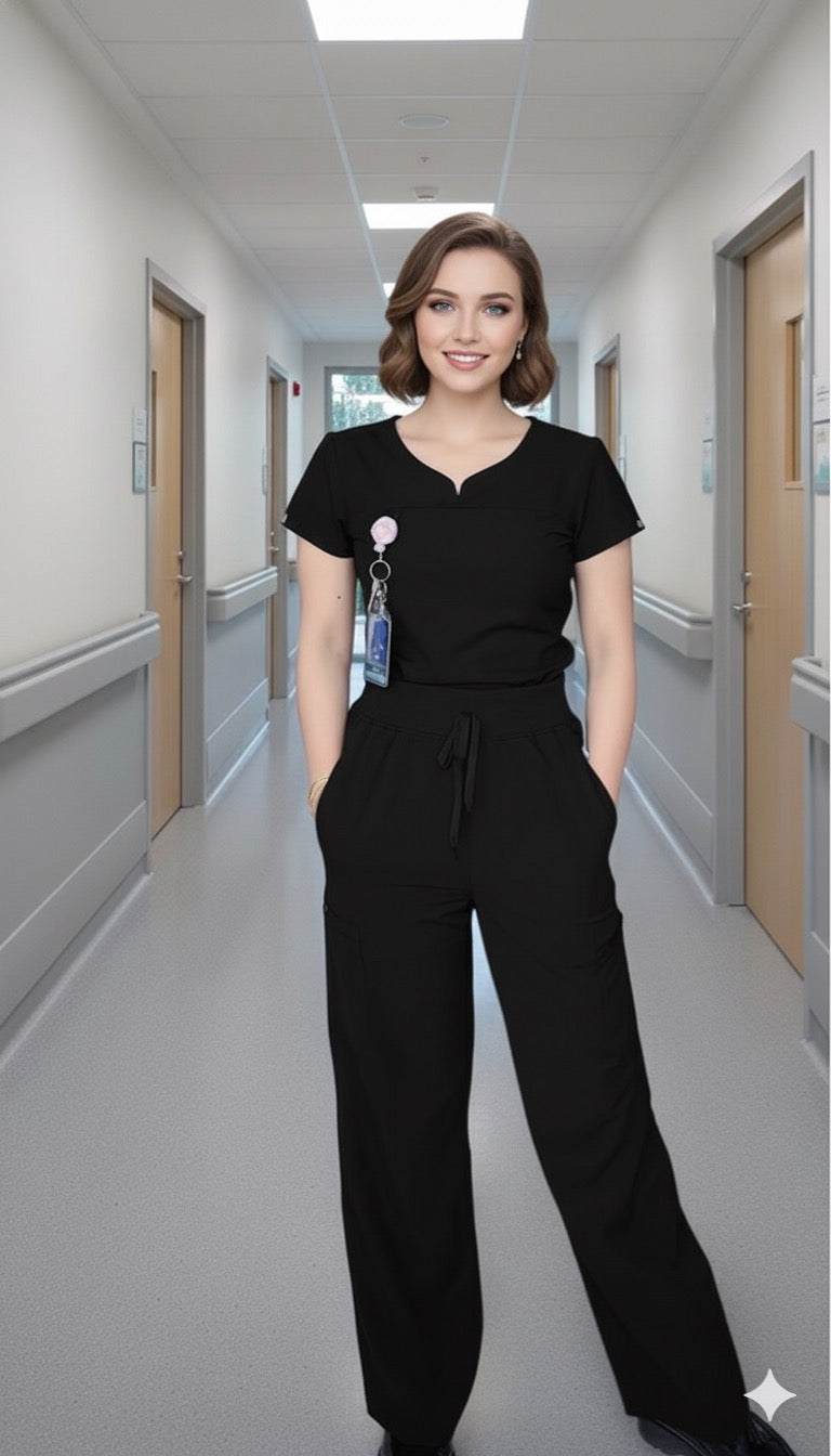 Wide leg pant Set (Factory size)