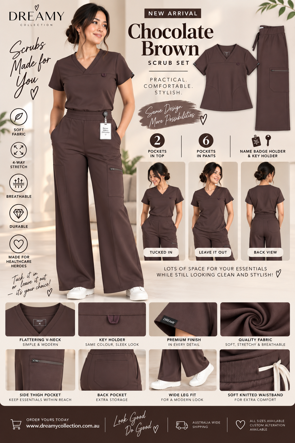 Wide leg pant Set only in $70