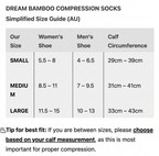 DREAM BAMBOO COMPRESSION SOCKS(Pre-Order)(will arrive in July)