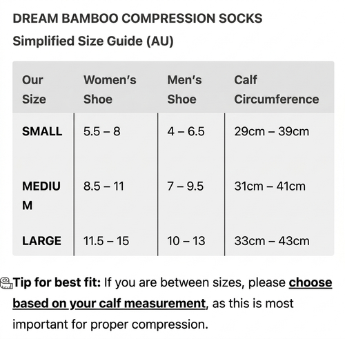 DREAM BAMBOO COMPRESSION SOCKS(Pre-Order)(will arrive in July)